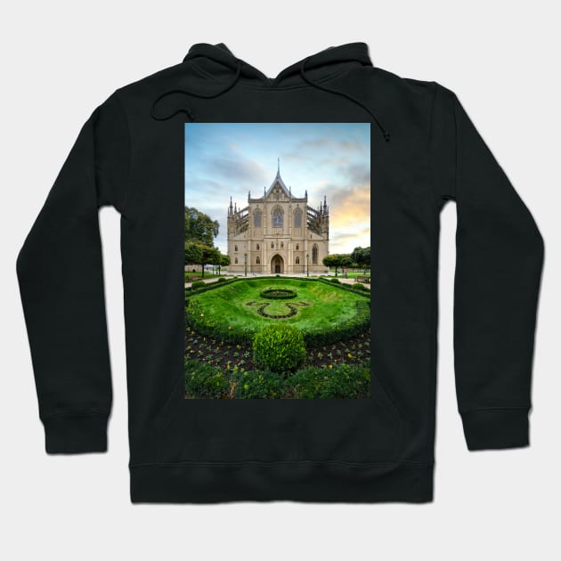 Church of Saint Barbara in Kutna Hora, Czech Republic Hoodie by mitzobs